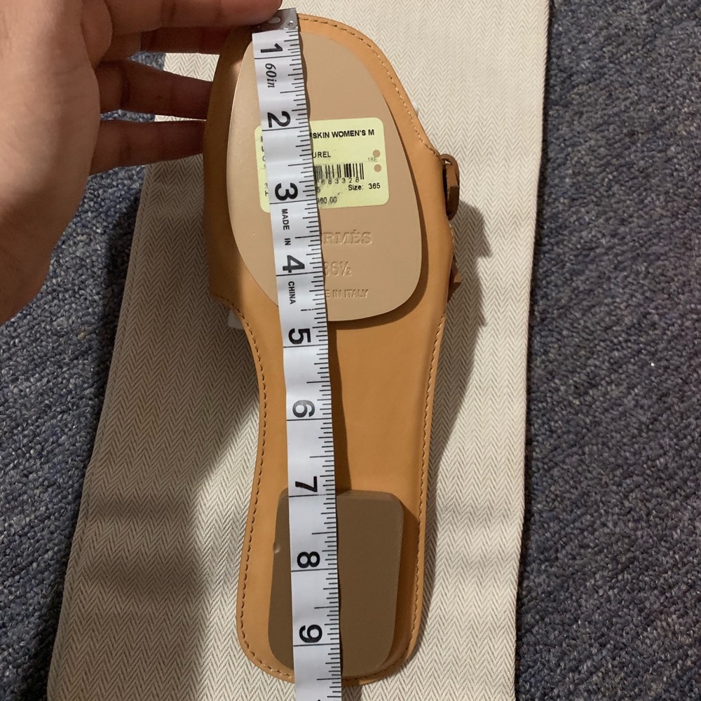 Hermès Oran remake calfskin women mules 36.5/7 - Picture 10 of 10
